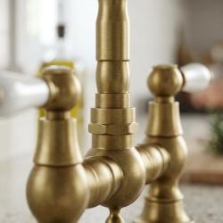 aquanello-heritage-manor-bronze-kitchen-faucet-white-handle